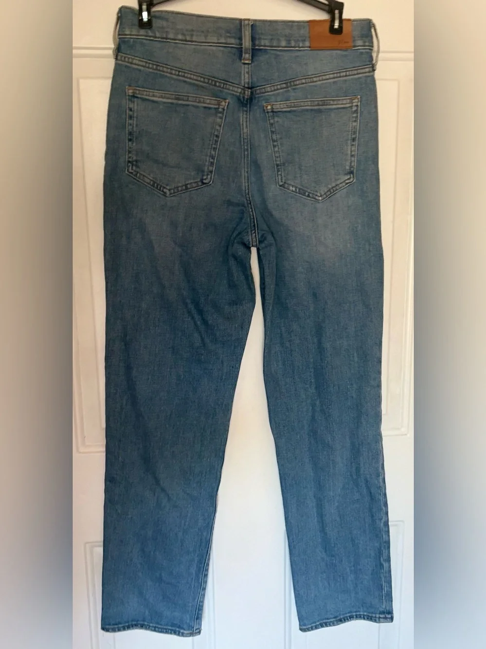 J. Crew Mildly Distressed Classic Straight Jeans size 27T